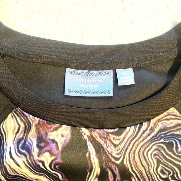 NEW Simply Vera - Vera Wang Sweat Top - Picture 2 of 3